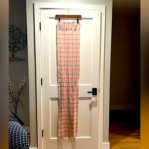 Cashmere plaid scarf